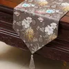 Pretty Chrysanthemum Tafel Runner Fashion Luxe Rechthoek Eettafel Doek Portction Pads High End Coffee Tafelkleden 200 x 33cm