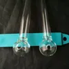 Projeto mais recente Qualidade de qualidade Pyrex Glass Oil Burner Tubo Limpo tubo de cera Tubo de vidro espesso fumando mão de tabaco Tuba de cachimbo seco Filtros de cigarro