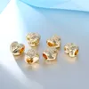 Gold Color Fit Charms Bracelets Bangles Paw House Star Beads DIY Européen pour la fabrication de bijoux MX108277360