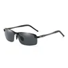Aluminium heren zonnebril sport gepolariseerde zonnebril rijdende eyewear accessoires voor mannen oculos de sol masculino