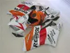 Spritzguss-Verkleidungsset für Honda CBR1000RR 04 05, weiß-orangefarbenes Verkleidungsset CBR1000RR 2004 2005 OT21