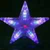 Modes Flash RGB 20CM Big Star Light Waterproof Fairy LED String Lights AC110V-220V For Christmas Party Wedding Decoration