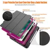 Heavy Duty Armor Impact Rugged Shockproof Hybrid Defender Case Auto Sleep Awake Cover FOR IPAD 2017 2018 pro 10.5 10.2 2019 2020 10pcs/lot