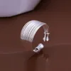 Multi-Line Sterling Silver Jewelry Ring for Women WR018 Fashion 925 Silver Band Rings246U