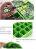 15 kwadratów Food Grade Silicone Ice Making Mold Ice Cube Silikonowe Formy Party Favors BPA za darmo
