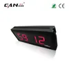 [Ganxin]1.8 inch led Display Wall Clock Modern Design Countdown Timer Red Ultra Brightness Light Tubes USB Led Clock