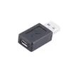 Freeshipping 10st / Lot USB 2.0 Man till Kvinna Micro USB Mini Adapter Convertor Data Plug High Speed