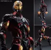 Jogar Arts Kai Homem De Ferro Super Herói de Idade de Ultron Tony Stark Hulkbuster PA 27 cm PVC Action Figure Boneca Brinquedos Caçoa o Presente Brinquedos