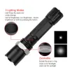 Portable Torches 1000LM Zoomable XM-L T6 LED Handheld Flashlight Torch Lamp Light with 18650 & Wall and Car Chargers