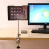 Freeshipping nieuwe 360 ​​roterende flexibele arm tablet pc houder mobiele telefoon stand luie bed tafel mount beugel voor iPad air mini