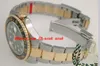 Роскошные часы подробности о II Green Dial Ceramic Bezel 116713 Sapphire 40 -мм автоматические мужские часы Mens Watchs2139