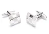 Stylish Pattern Cufflinks 4 color square Cufflink 16mm French Cuff Links for wedding Father's day Christmas Gift