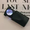 Partihandel-Bästa pris Bärbara 30x 21mm Juvelerare Loupe Smycken Glass Loop LED Förstoringsförstoring Dray Watch Repair Tool