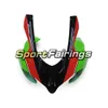 Carene complete per Kawasaki ZX10R 04 05 2004 2005 Iniezione Plastica ABS Verde Rosso Carrozzeria moto Nuovi scafi Coperture Cappotte Cornici