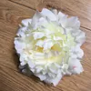 Konstgjorda blommor Silk Peony Flower Heads Party Wedding Decoration Supplies Simulation Fake Flower Head Home Decorations 15cm WX-C03