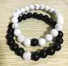 8mm Mens Balance Beads Natural Stone Yoga Strands Armbanden voor Dames Liefhebbers Paar Charms Mode Jewlery