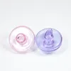 Vulkaanglas Hover Carb Cap Banger gekleurde waterpijp voor 2 mm 4 mm 3 mm dikke XL Quartz Nail Domeless Nails Dabber Bong