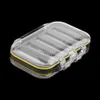 43 x 275 x12 Plastic Waterproof fly fishing Double Side Clear Slit Foam fly Fishing Box FLY BOX Tackle Case Box whole9481187