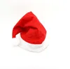 Super zachte kerstmuts Hoogwaardige fluwelen pluche Santa Claus voor decoratie party festival hoge kwaliteit