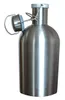 1000ML 32oz growler stainless steel beer hip flask secure swing top with lid craft bottle saver BPA single wall cheapest (7)