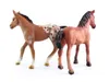 4 estilo figura caballo sólida pvc juguetes Mini imitación de animales juguetes modelo 4.5-12cm para regalos del día de hildren