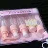 5 pc 40ml zestaw Podróżujący Walizki Makijaż Perfumy Sub Bottle Małe Butelki Zestaw Bath Szampon Zestaw akcesoriów Ustaw hotel Dostawy Artykuły podróżujące