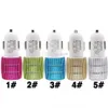 BRAND NOKOKO Car Charger Metal Travel Adapter 2 Ports Colorful Micro USB Plug For Samsung S20 Plus S21 ultra OPP Package