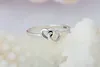 925 Silver Sweet Love Woven Rings Fit Cubic Zirconia Anniversary Jewelry for Women Christmas Gift3552006