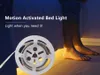 Motie geactiveerd onder bedverlichting Flexibele LED Strip Motion Sensor Nachtlampje Bedlampje Verlichting en automatische uitschakeling TIMER LLFA