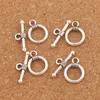 Smooth Ring Bracelet Toggles Clasps Tibetan Silver/bronze Jewelry Findings Components for Necklace and Bracelets DIY L830 11X15mm