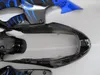 Injektionsgjutning Hot Sale Fairing Kir för Honda CBR600 F4 1999 2000 Röda Flammor Svart Fairings Set CBR600F4 99 00 OT16