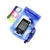 Groothandel Gratis Verzending Waterdichte Camera Pouch Droogtas Ski-strand voor Camera Mobiele Telefoon Waterdichte Tas