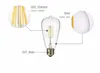 E27 ST64 LED-lampen Vintage LED Filament Bulb Retro Lights 2W 4W 6W 8W Warm Wit AC110-240V197M