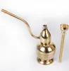 Vattenfilter Dual-us-rökfilter Kopparmetallrör Gourd-formade Hookah-redskap