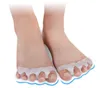 Yeni Ayak parmağı Hallux Valgus Düzeltici Jel Silikon Bunion Düzeltici Toe Koruyucu Düzleştirici Serpiner Ayırıcı Ayak Bakım Aracı 4 Color1347412