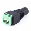 Freeshipping 20pcs/lot 2.1x5.5mm CCTV Camera Female DC Power Jack Connector Plug Adapter For LED Strip Light