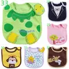 Baby BIB Baby Saliva kawałek tkaniny Baby czyste bawełniane haftowane śliniaki Multicolor opcjonalnie 8206453