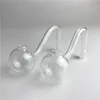 XXL 30mm BIG BALL BOWL 유리 오일 버너 파이프 10mm 수컷 얇은 Pyrex 워터 파이프 흡연 물 봉