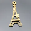 200 pièces 13x28mm plat tour Eiffel pendentif à breloque Antique bronze belles breloques pour collier à faire soi-même résultats de fabrication de bijoux