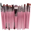 100 sets DHL FREE 2017 Hot Professional 20pcs Makeup Brushes Set Cosmetic Face Eyeshadow Brushes Tools Makeup Kit Eyebrow Lip Brush