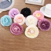 10 sztuk Sztuczne Kwiaty Rose Hibiscus Flower Head Do Wedding Wall Wedding Bukiet Home Decoration Party Accessory