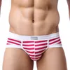 Hommes Boxer Sous-Vêtements Hommes Shorts Boxers Homme Cuecas Confortable Hommes Coton Rayé Sexy Fringe Coloré Homewear Sous-Vêtements Décontractés