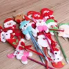 The new Santa Claus creative ball-point pen pen Christmas decoration pen children Christmas gift Christmas products wholesale