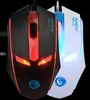 Top New USB Gaming Mouse Wired LOL Backlights Mice Optical Gaming or Office 1200DPI Gamer Ergonomic Design Black or White Colors X18