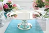 Fashion metal silver plated dessert rack cake stand tray fashion decoration free shipping