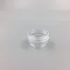 1ML/1G Plastic Empty Jar Cosmetic Sample Clear Pot Acrylic Make-up Eyeshadow Lip Balm Nail Art Piece Container Glitter Bottle Travel