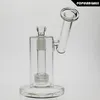 Matrix sidecar bong Hookahs birdcage perc Oil Rig thick smoking water pipe Joint size18.8mm/14.4mm SAML GLASS 22.5cm taller PG5080(FC-187 V2)/20cm tall PG5081(FC-188)