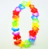 500pcs/lot Hawaiian leis Party Supplies Garland Necklace Colorful Fancy Dress Party Hawaii Beach Fun