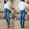 Wholesale- Bluelans Fashion Ladies Womens Printed Imitated Summer Style Skinny Slim Jeans Stretchy Jeggings Pants Leggings Clothing