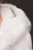Zimowa wojna sztuczna futra Bridal Cloak ciepłe opakowania z kapturem wykończenie podłogi długość Perfect Abaya Kurtka na Wedding Cape Kurtka CPA16163615039